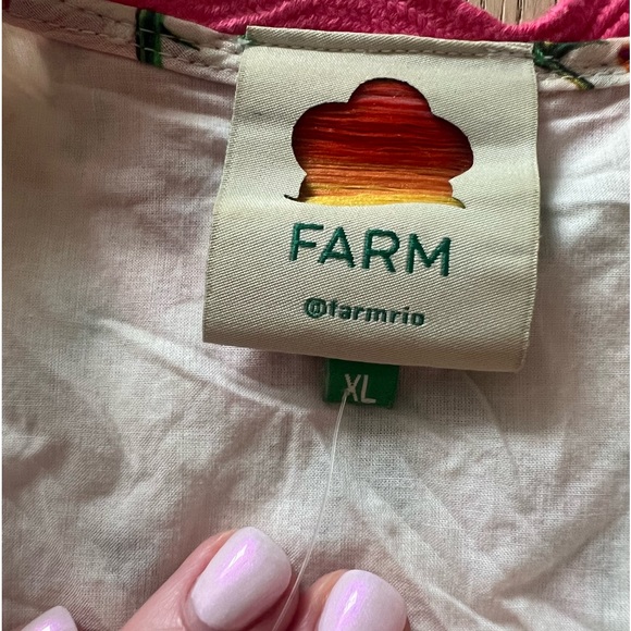 Farm Rio Toucan’s Garden Sleeveless Maxi Dress - XL - Picture 9 of 11